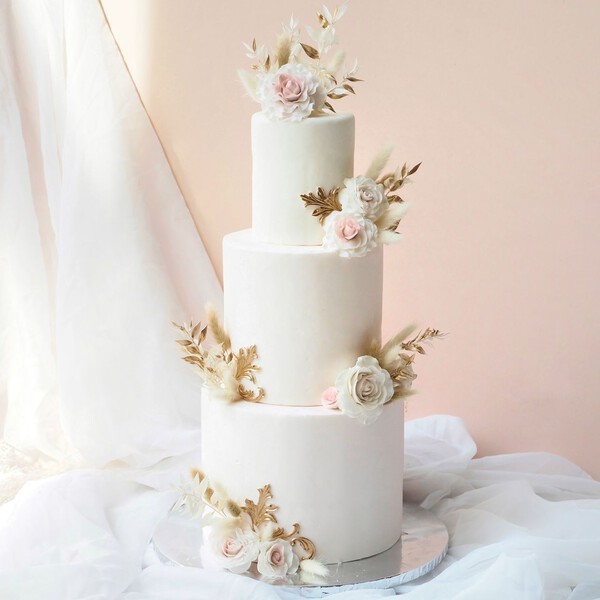 Vintage Wedding Cake | 3 Tier Wedding Cake